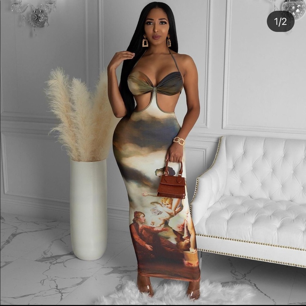 Diva Boutique See You Again Maxi Dress